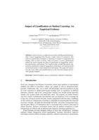 Impact of gamification on student learning: an  empirical evidence