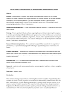 Can you credit it? Towards a process for ascribing credit to apprenticeships in England