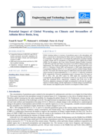 Potential Impact of Global Warming on Climate and Streamflow of Adhaim River Basin, Iraq
