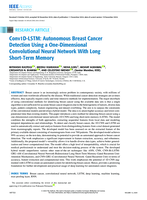 Conv1D-LSTM: Autonomous Breast Cancer Detection Using a One-Dimensional Convolutional Neural Network With Long Short-Term Memory