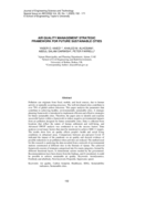 Air Quality Management Strategic Framework For Future Sustainable Cities