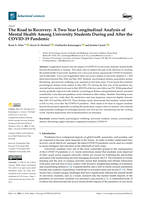 The Road to Recovery: A Two-Year Longitudinal Analysis of Mental Health Among University Students During and After the COVID-19 Pandemic