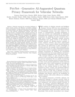 PrivNet—Generative AI-Augmented Quantum Privacy Framework for Vehicular Networks