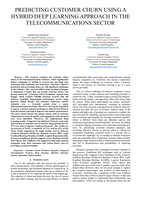 Predicting customer churn using a hybrid deep learning approach in the  telecommunications sector