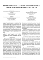 Leveraging deep learning and explainable AI  for diagnosis of prostate cancer