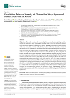 Correlation Between Severity of Obstructive Sleep Apnea and Dental Arch Form in Adults