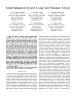Smart irrigation system using soil moisture sensor