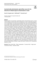 Symmetrically etched plastic optical fiber sensor for the detection of ethylene glycol contamination in water