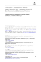 Coercion in contemporary mental health services : key concepts, historical development and contextual factors