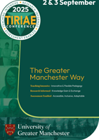 TIRIAE Conference 2025: The Greater Manchester Way: Book of Conference Abstracts