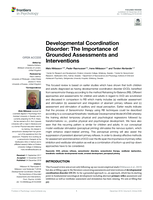 Developmental Coordination Disorder: The Importance of Grounded Assessments and Interventions