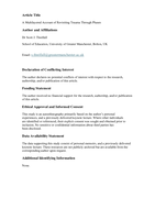A multi-layered account of revisiting trauma through phases