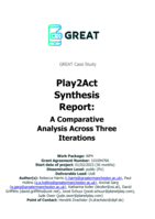 Comparative analysis Play2Act
