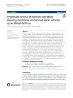 Systematic review of machine and deep learning models for unmanned aerial vehicles cyber threat&nbsp;defense