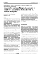 Comparative analysis of diagnostic accuracy in endodontic assessments: dental students vs. artificial intelligence