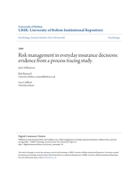 Risk management in everyday insurance decisions: Evidence from a process tracing study