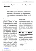 An overview of digitalisation in conventional supply chain management