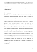 Regulatory and testing requirements for flame retardant textile applications