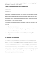 Flame Retardant Issues and Environmental Issues