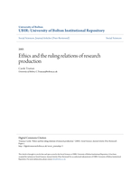 Ethics and the ruling relations of research production