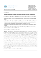 Tackling pandemics in smart cities using machine learning architecture