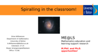Spiraling in the Classroom