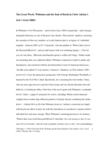 The great work: Whitman and the end of death in Chris Adrian’s Gob’s Grief (2002)