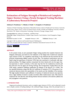 Estimation of fatigue strength of reinforced complete upper denture using a newly designed testing machine: A laboratory research project