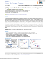 Hydrologic response of arid and semi-arid river basins in Iraq under a changing climate