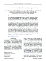 Super-resolution of real-world rock microcomputed tomography images using cycle-consistent generative adversarial networks