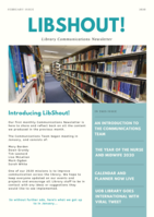 LibShout! - Library Communications Newsletter, February