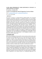 Ultra high performance fiber reinforced concrete as strengthening material