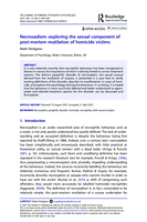 Necrosadism: exploring the sexual component of post-mortem mutilation of homicide victims