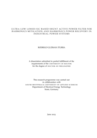 Ultra-low losses SiC based shunt active power filter for harmonics mitigation and harmonics power recovery in industrial power systems