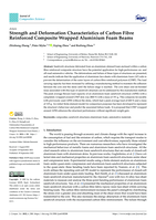 Strength and deformation characteristics of carbon fibre reinforced composite wrapped aluminium foam beams