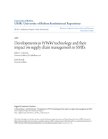 Developments in WWW technology and their impact on supply chain management in SMEs