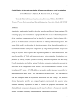 Global kinetics of thermal degradation of flame-retarded epoxy resin formulations