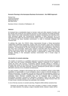 Scenario Planning in the Aerospace Business Environment – the VIBES Approach