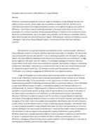 Sympathy and community in Walt Whitman’s  Song of Myself