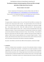 The influence of physico-chemical properties of fly ash and CKD on strength generation of high volume fly ash concrete