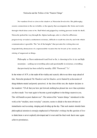 Nietzsche and the politics of the “nearest things”