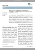 Electromagnetic wave absorption properties of ternary poly(vinylidene fluoride)/magnetite nanocomposites with carbon nanotubes and graphene