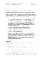 School and system improvement: a narrative state-of-the-art review