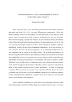 Agathon Redivivus: love and incorporeal beauty: Ficino's De Amore, Speech V