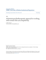 A feminist psychotherapeutic approach to working with women who eat compulsively