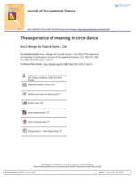 The experience of meaning in circle dance