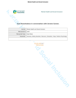 Remarkable Lives : Jana Rozenhalova in conversation with Jerome Carson