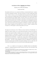 God-Likeness in Plato’s Theaetetus and in Plotinus : Ὁμοίωσις θεῷ in Plato and in Plotinus