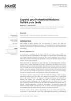 Expand your professional horizons: Rethink your limits