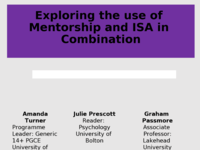 Using identity structural analysis to mentor trainee teachers